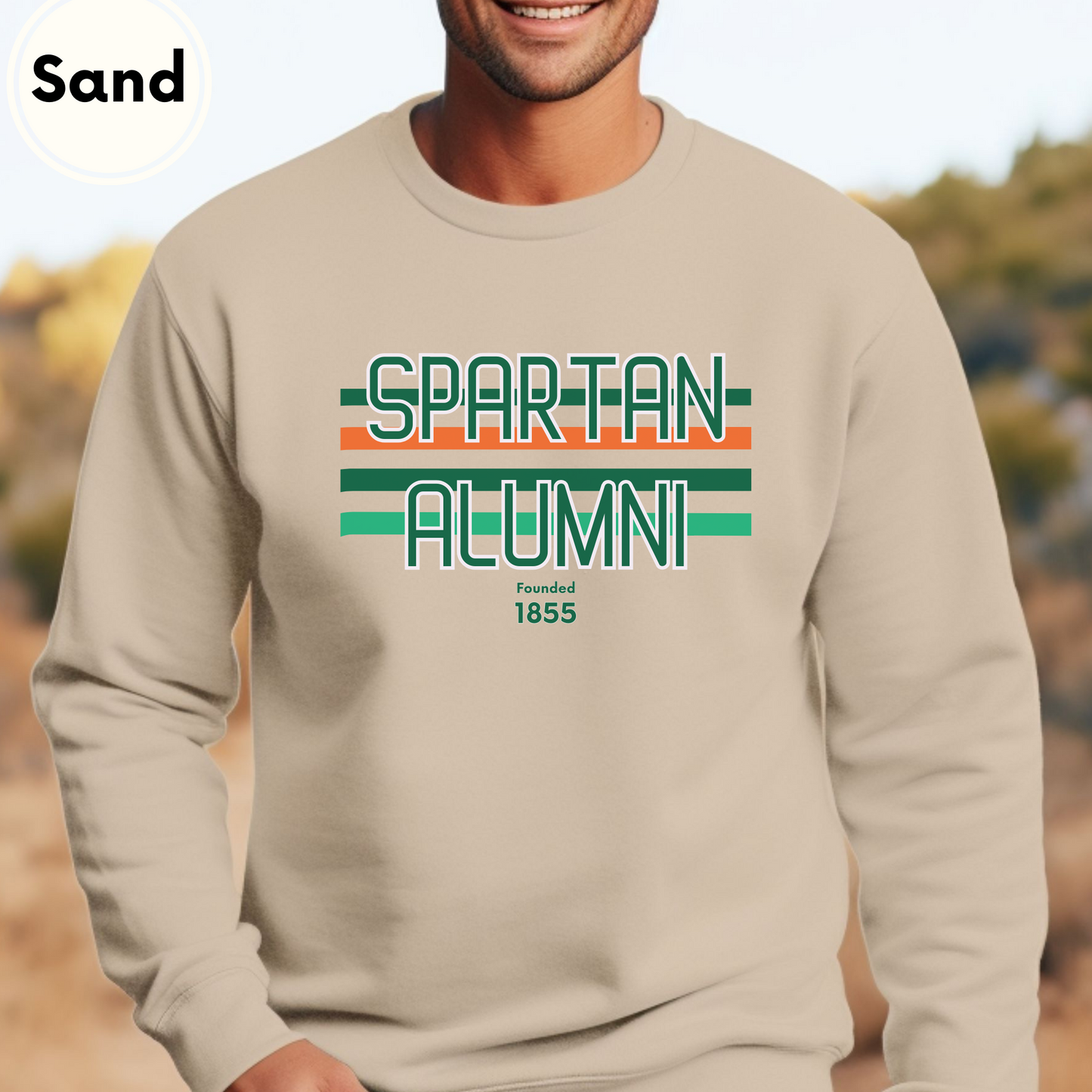 Spartan Alumni Long Sleeve Sweatshirt