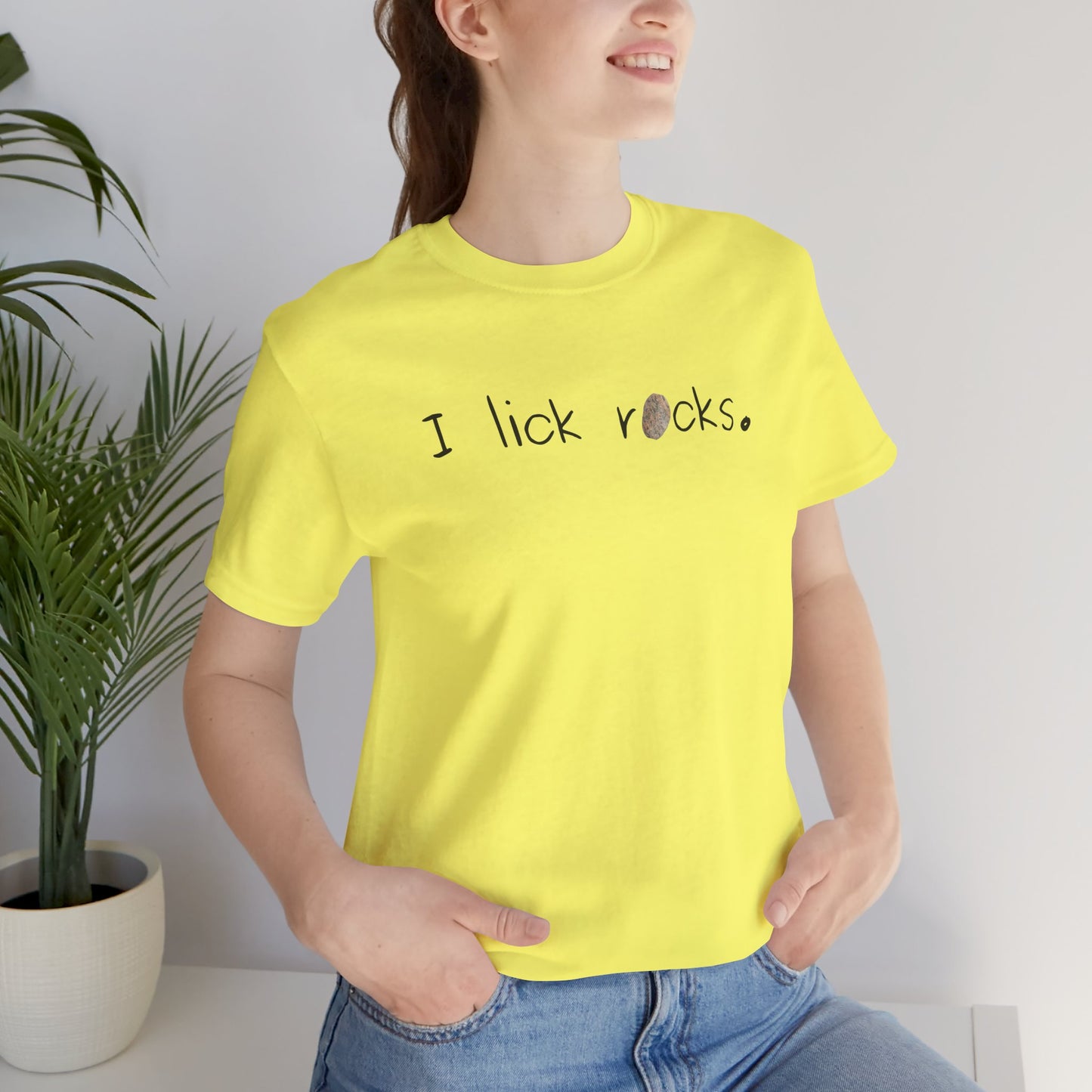 I Lick Rocks Unisex Tee