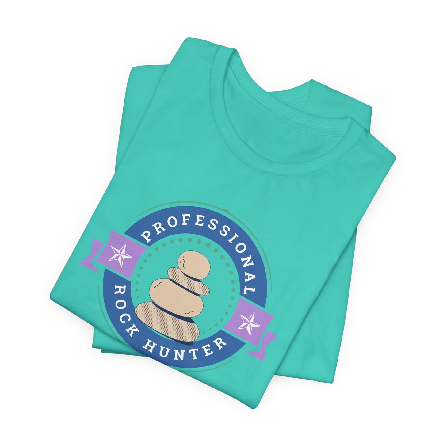 Professional Rock Hunter Purple and Blue Unisex Shirt