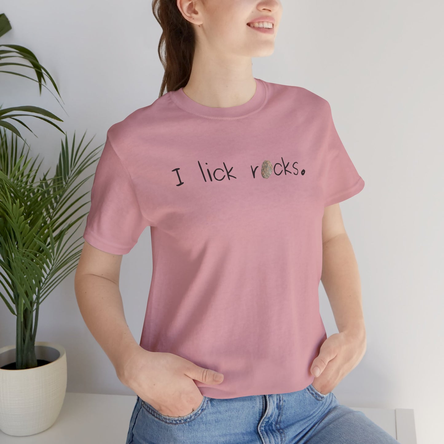 I Lick Rocks Unisex Tee