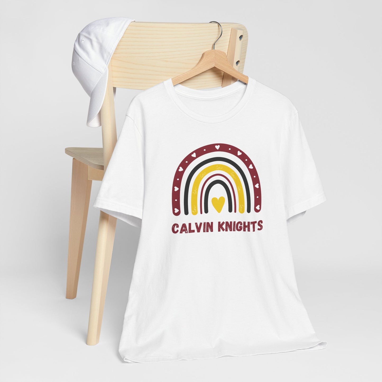 Calvin College Knights Rainbow Tshirt