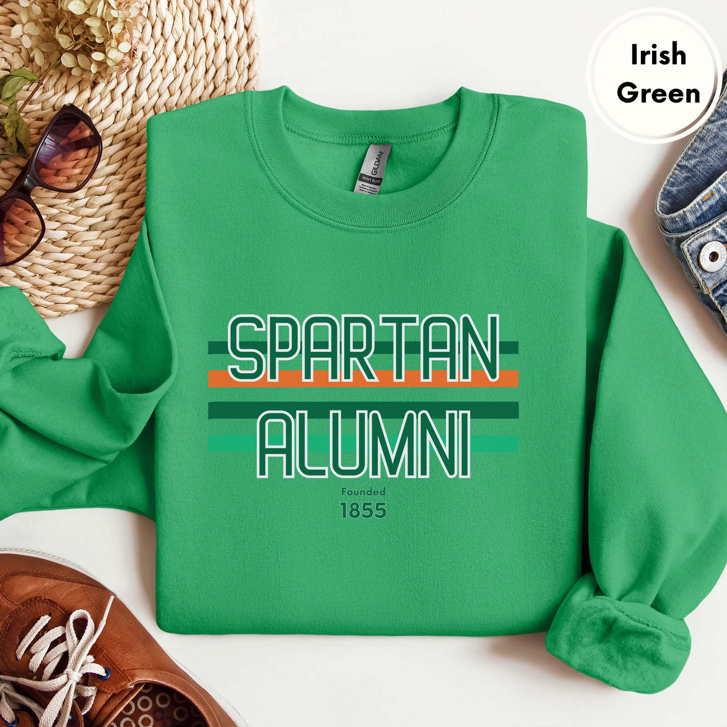 Spartan Alumni Long Sleeve Sweatshirt