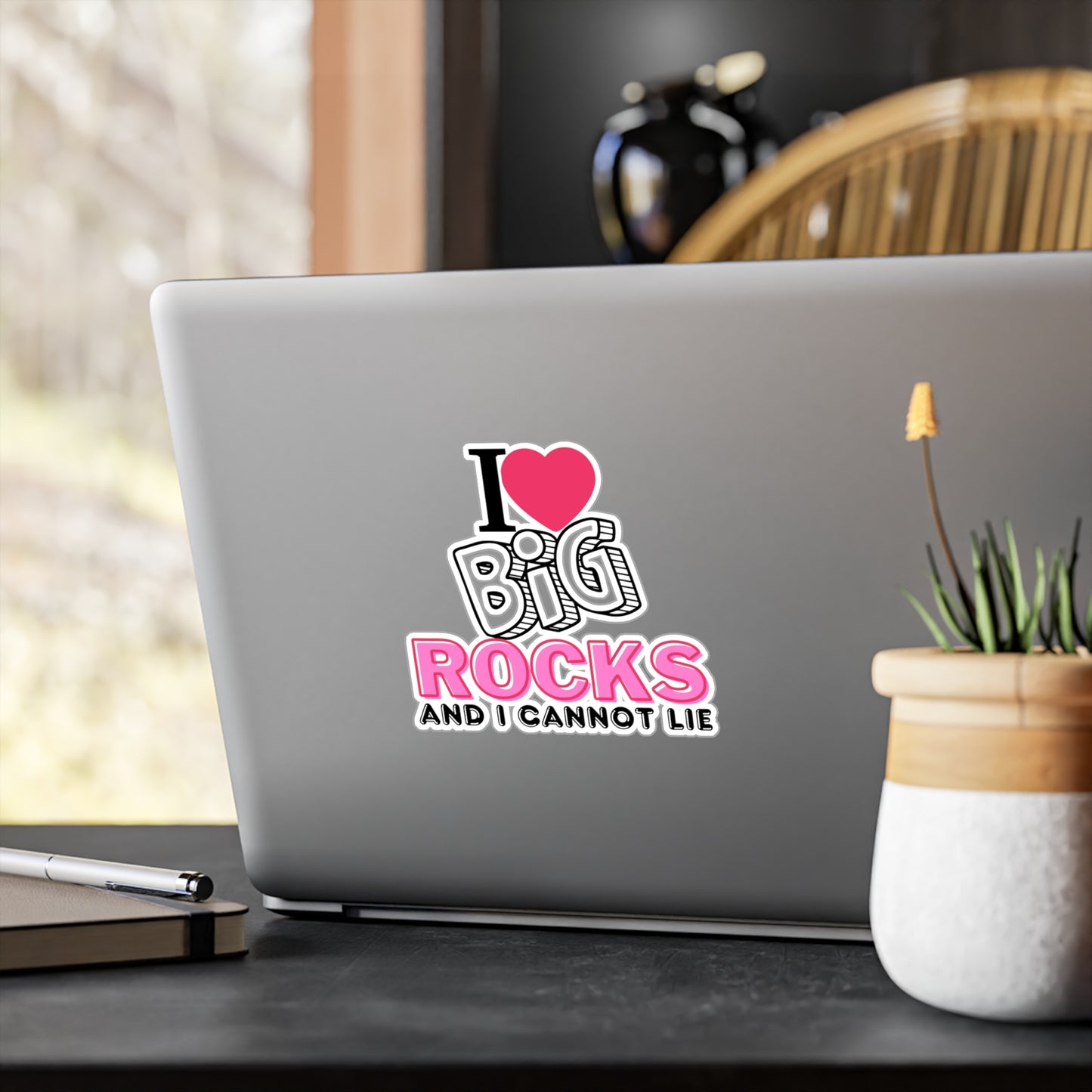 Rock Collector I Love Big Rocks Vinyl Decal