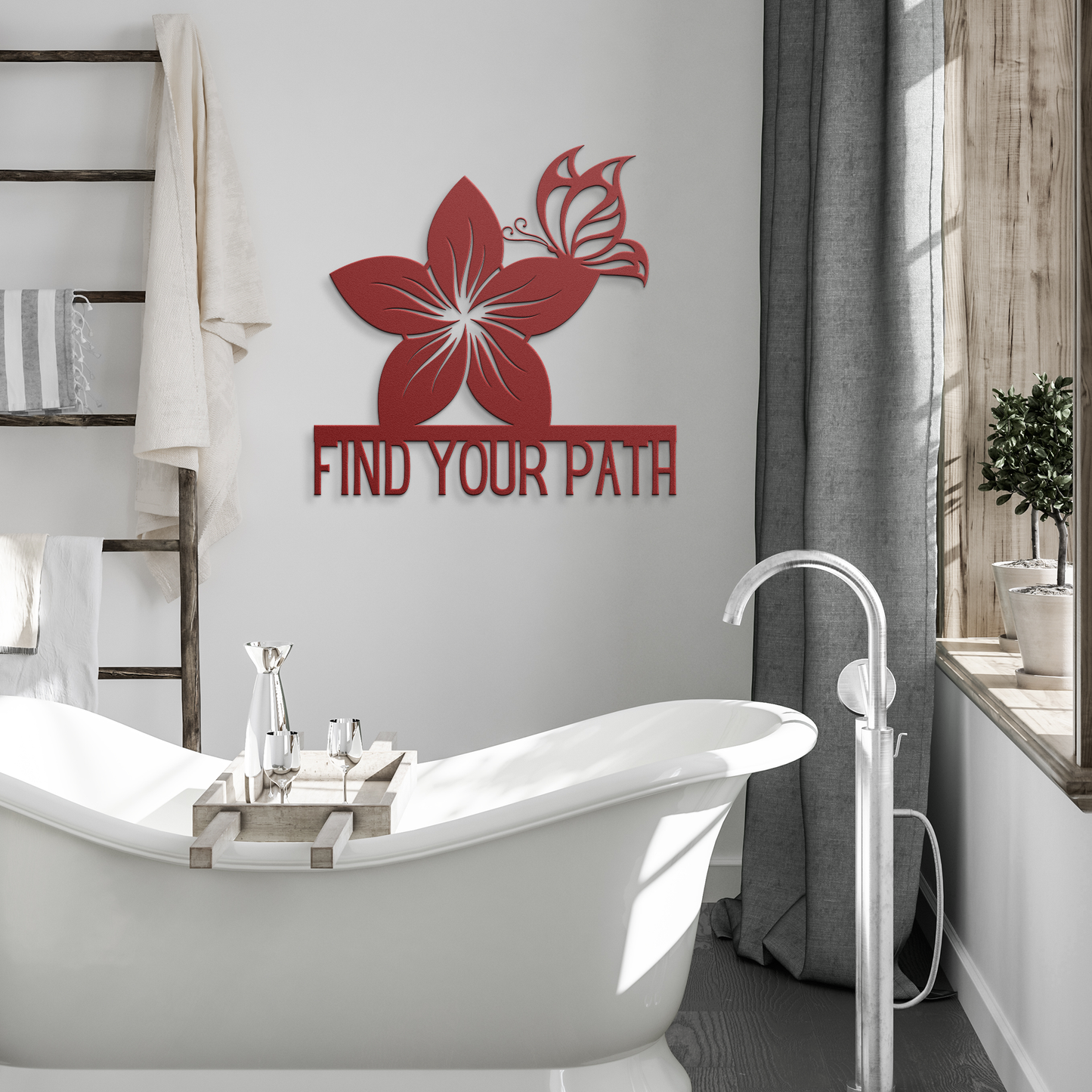 Find_Your_Path_Flower_Butterfly_Metal_Si_Red_Modern_Bathroom_Mockup.png