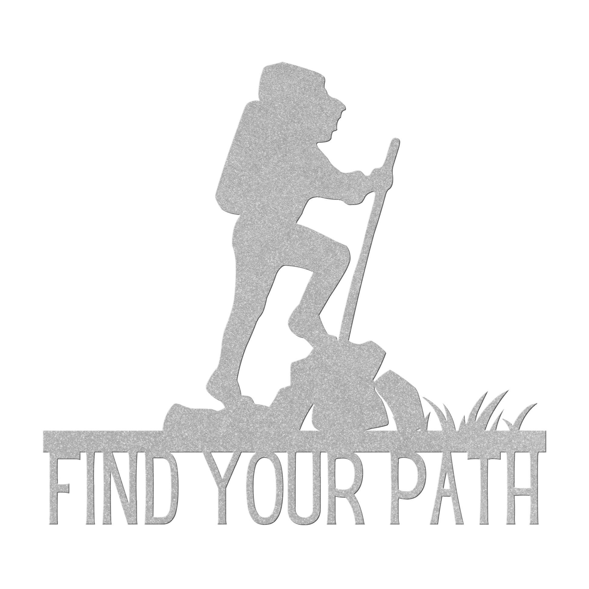 Find_your_Path_Hiking_Metal_Sign_Silver_Transparent_Mockup.png