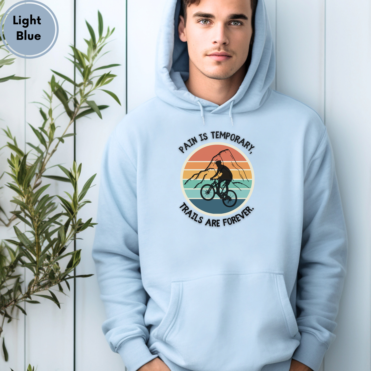 Michigan Mountain Biking Trails are Forever Unisex Hoodie