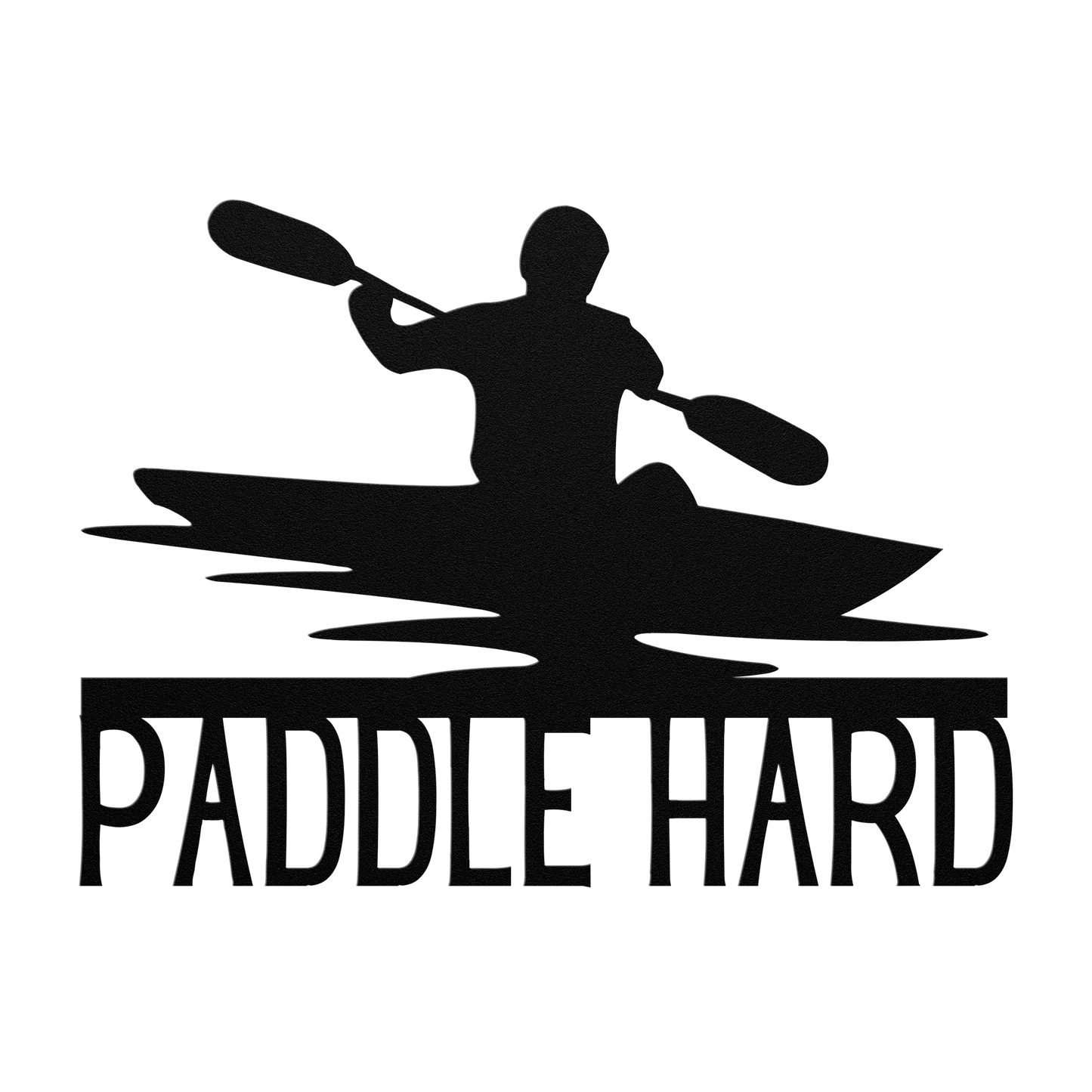 Paddle_Hard_Kayaking_Metal_Sign_Black_Transparent_Mockup.png