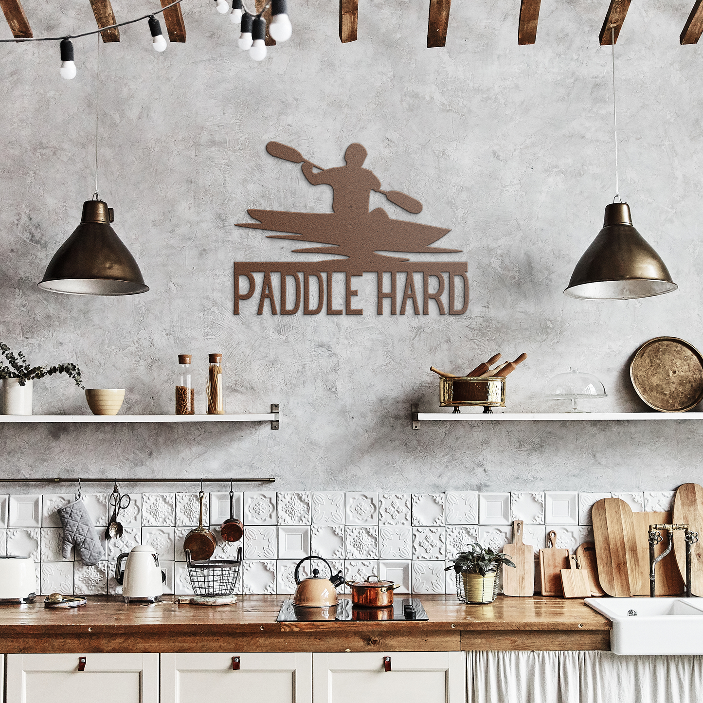Paddle_Hard_Kayaking_Metal_Sign_Copper_Rustic_Kitchen_Mockup.png