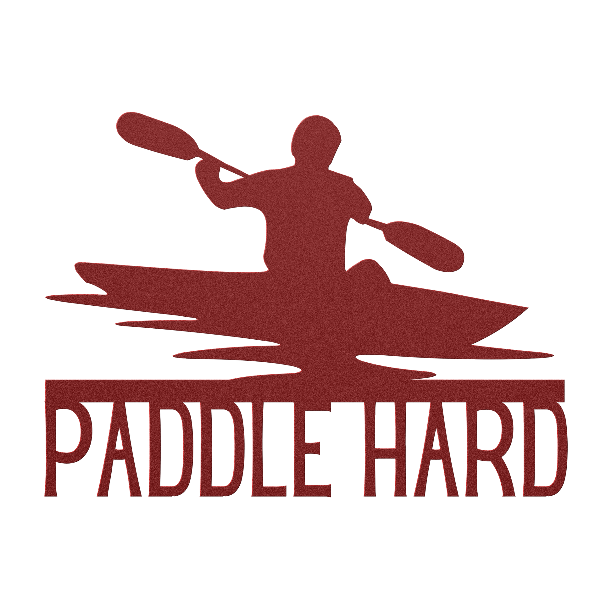 Paddle_Hard_Kayaking_Metal_Sign_Red_Transparent_Mockup.png