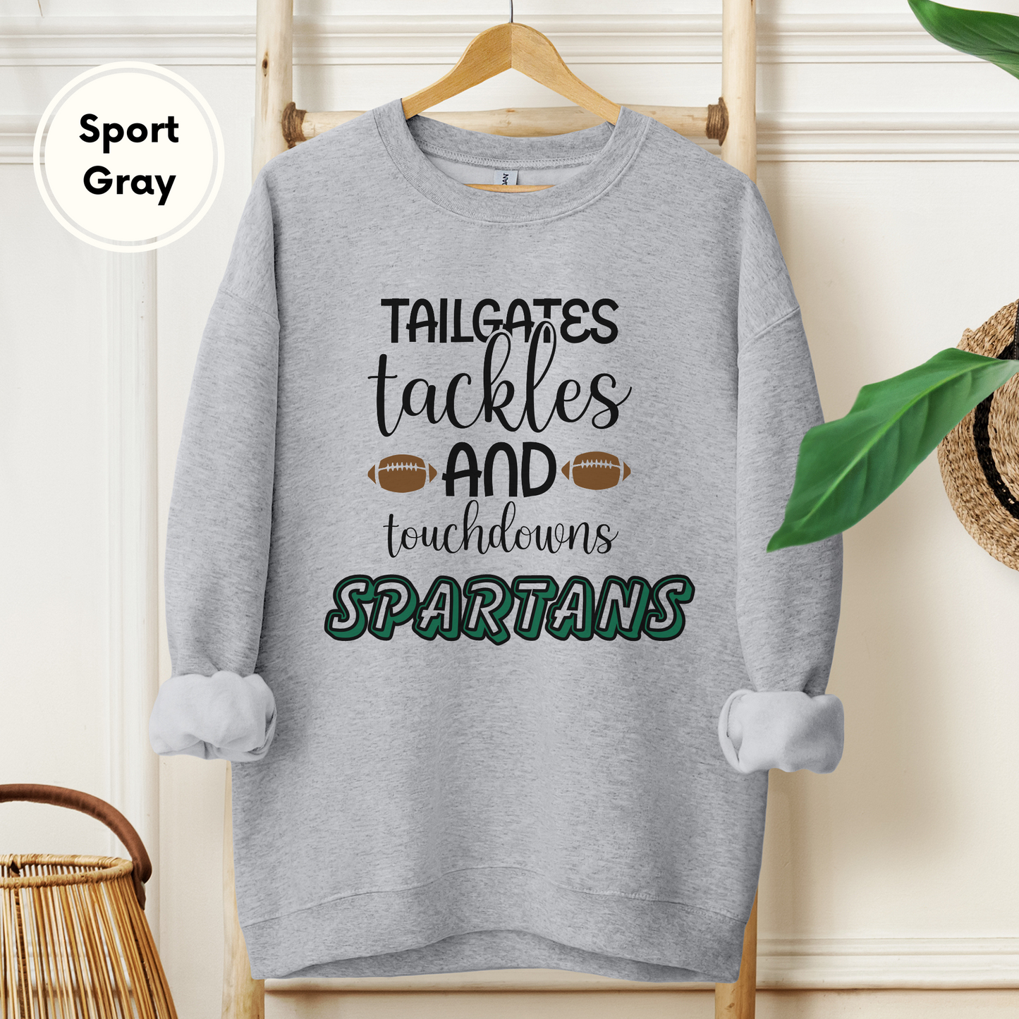 Spartan Tailgate Michigan Sweatshirt