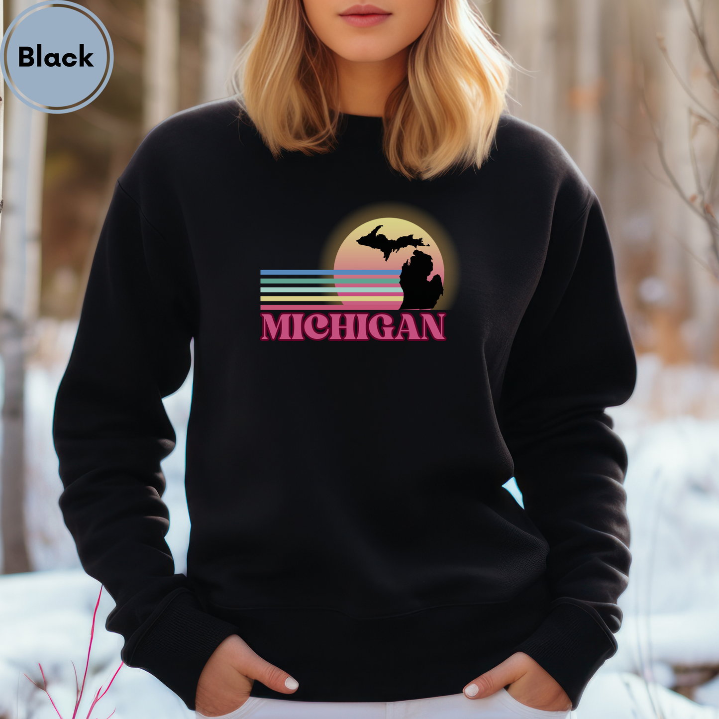 Michigan Sunset Sweatshirt