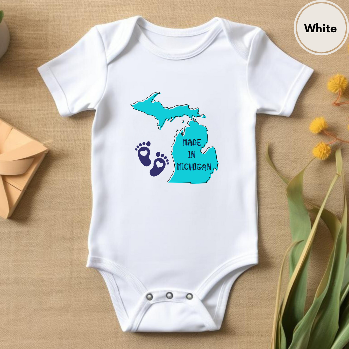 Made in Michigan Infant Jersey Bodysuit