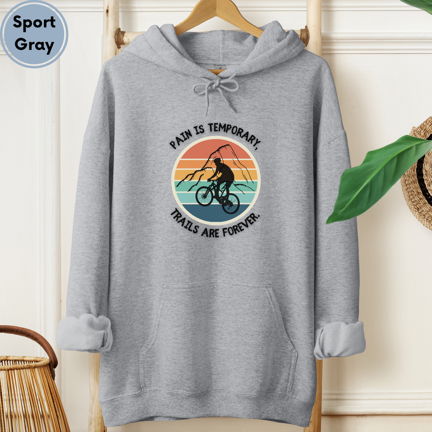 Michigan Mountain Biking Trails are Forever Unisex Hoodie