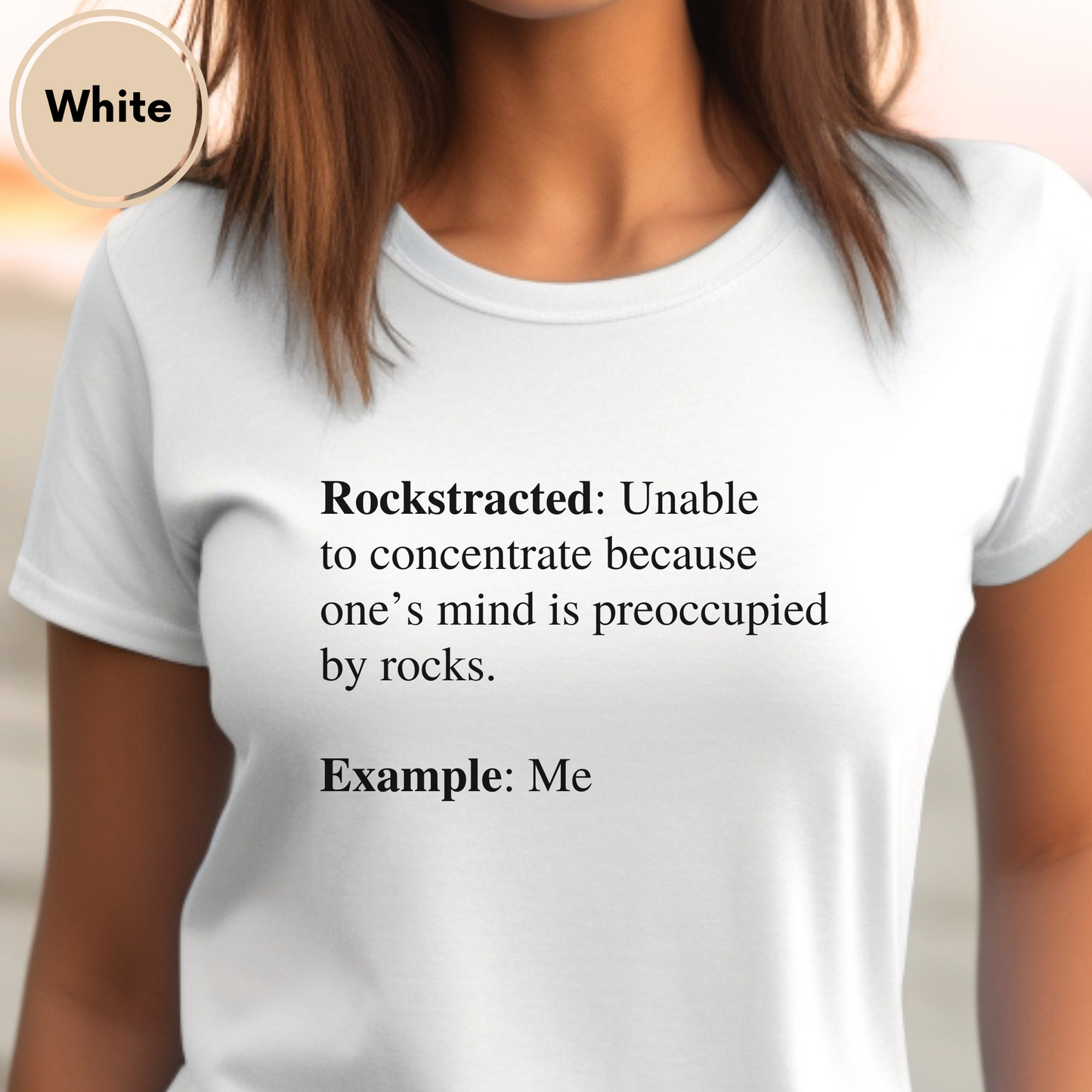 Rock Collector Rockstracted Tshirt